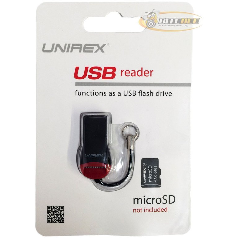 USB Reader (Supports MicroSD Card of up to 32GB)