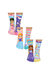 6 Pack Girls Cute Novelty Princess Odd Socks In A Gift Box - Princess