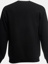 Mens Jersey Sweater (Jet Black)