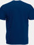 Mens Short Sleeve Casual T-Shirt (Navy Blue)