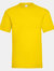 Mens Value Short Sleeve Casual T-Shirt (Bright Yellow) - Bright Yellow