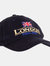 Unisex Navy Blue London England Union Flag Cap - Navy - Navy