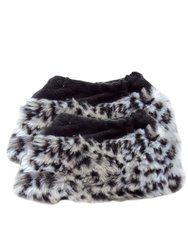 Womens/Ladies Faux Fur Boot Toppers (1 Pair) 