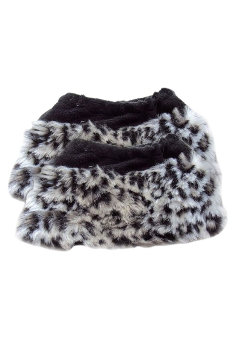 Womens/Ladies Faux Fur Boot Toppers (1 Pair) 