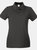Womens/Ladies Fitted Short Sleeve Casual Polo Shirt (Graphite) - Graphite