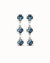 Women'S Sublime Earrings - Blue/Silver