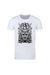 Unorthodox Collective Mens Edo Warrior Mask T-Shirt (White/Black) - White/Black