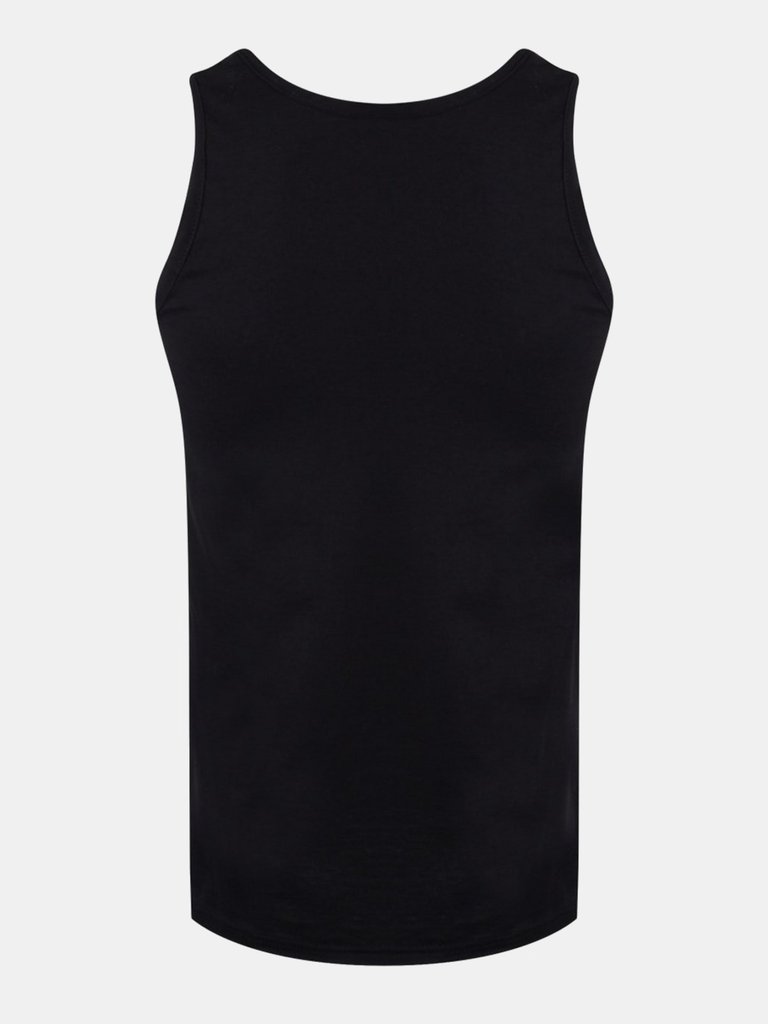 Unorthodox Collective Mens Lost In Space Vest Top (Black)