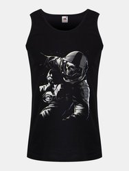 Unorthodox Collective Mens Lost In Space Vest Top (Black) - Black