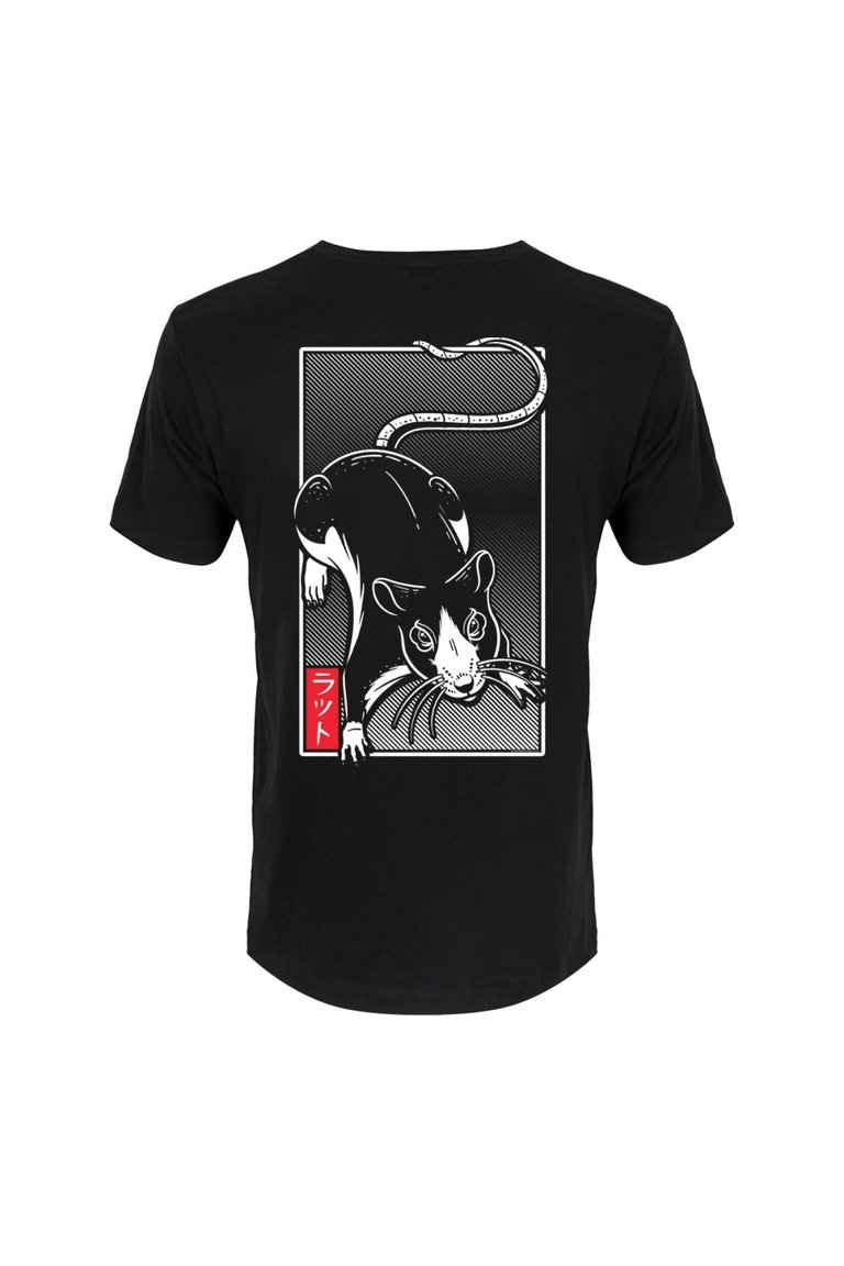Unorthodox Collective Mens Oriental Rat T-Shirt (Black)