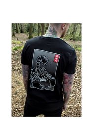 Unorthodox Collective Mens Oriental Scorpion T-Shirt (Black)