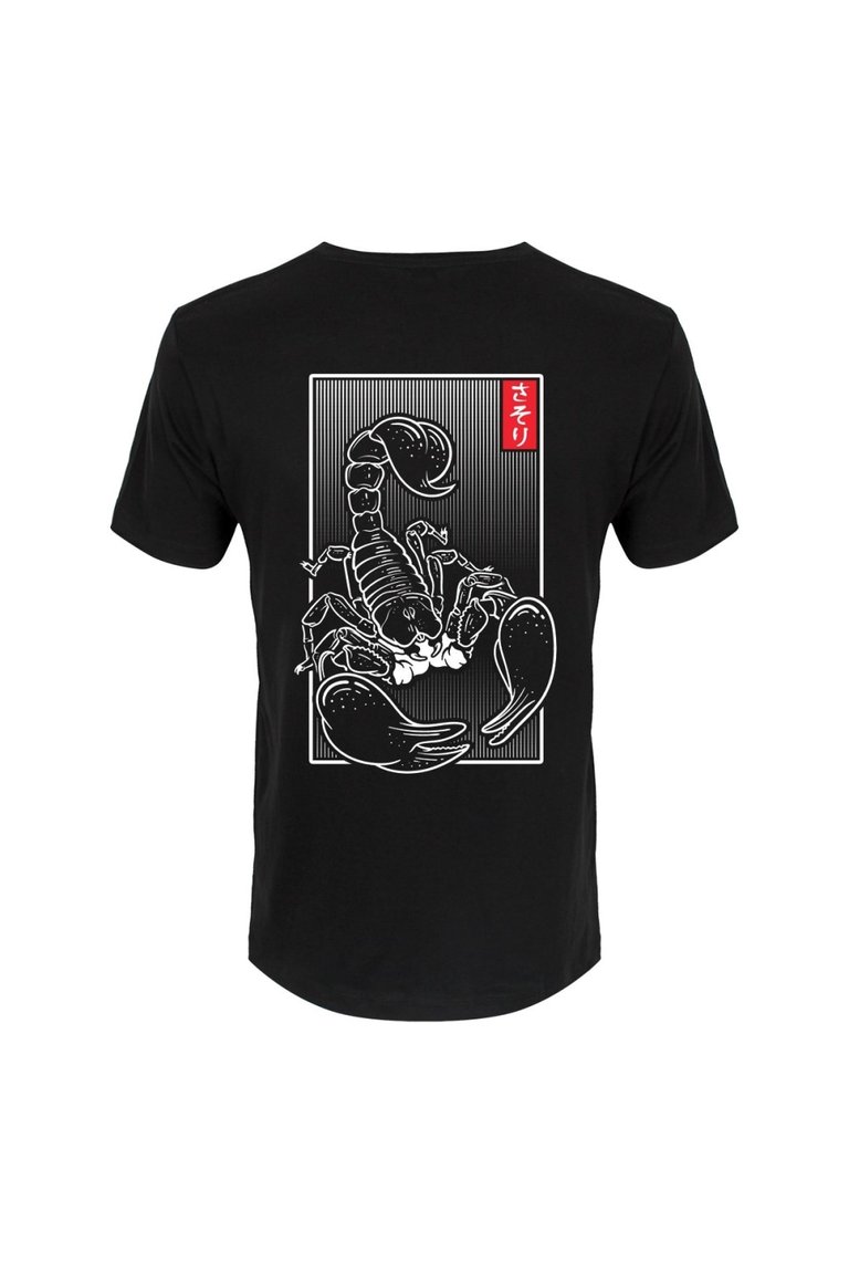 Unorthodox Collective Mens Oriental Scorpion T-Shirt (Black)