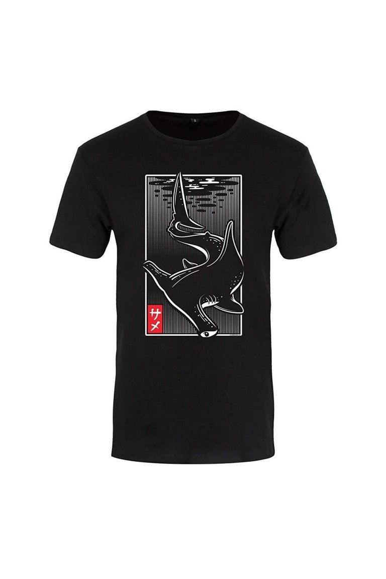 Unorthodox Collective Mens Oriental Shark Premium T-Shirt (Black) - Black