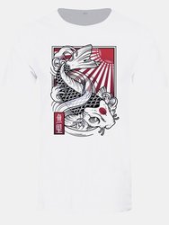 Unorthodox Collective Mens Sakana T-Shirt - White/Black/Red