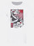 Unorthodox Collective Mens Sakana T-Shirt - White/Black/Red