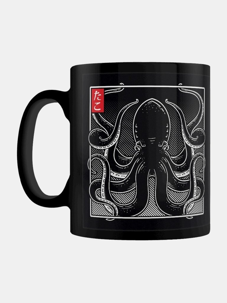 Unorthodox Collective Oriental Octopus Mug - Black/White