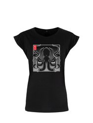 Unorthodox Collective Womens/Ladies Oriental Octopus T-Shirt (Black) - Black