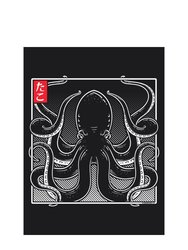 Unorthodox Collective Womens/Ladies Oriental Octopus T-Shirt (Black)