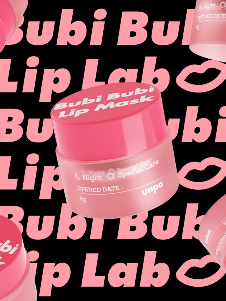 Unpa Bubi Bubi Lip Mask