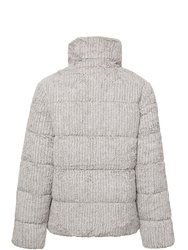 Close Knit Puffer Jacket