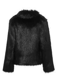 Fur Delish Jacket - Black