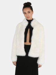 Fur Delish Jacket - Ivory