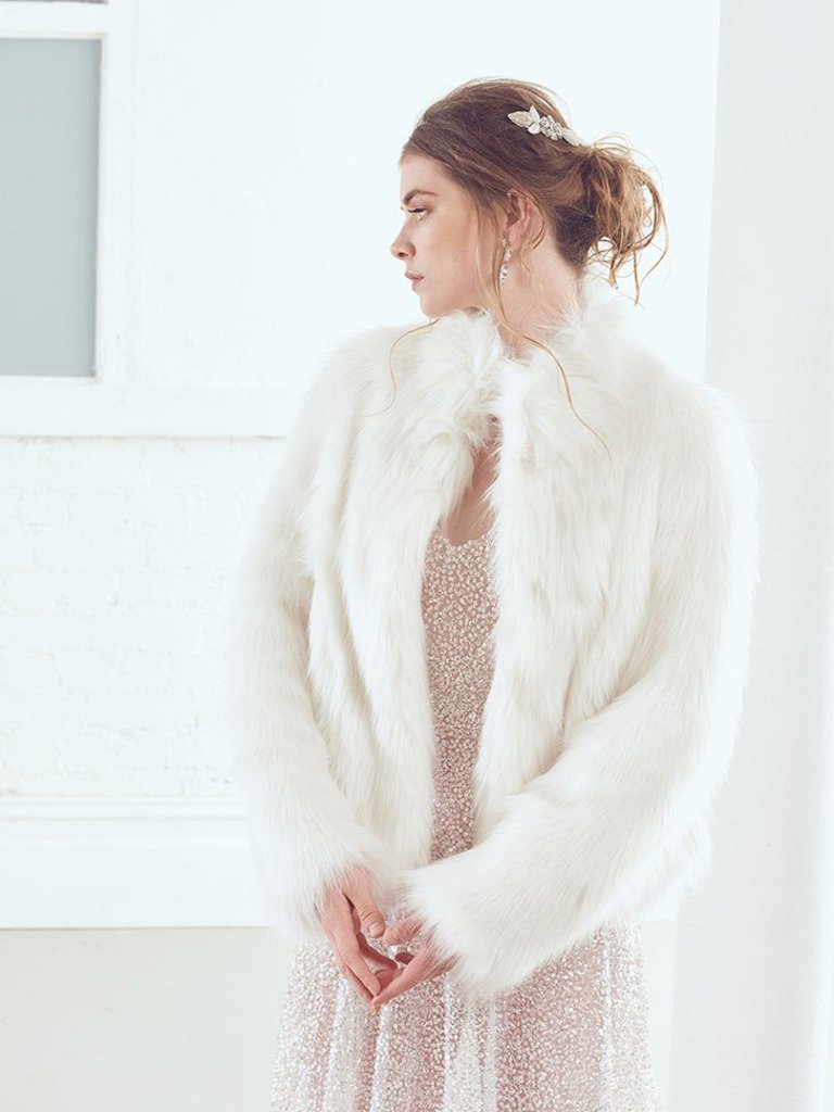 Fur Delish Jacket - Ivory
