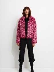 Glow Jacket - Pink Leopard