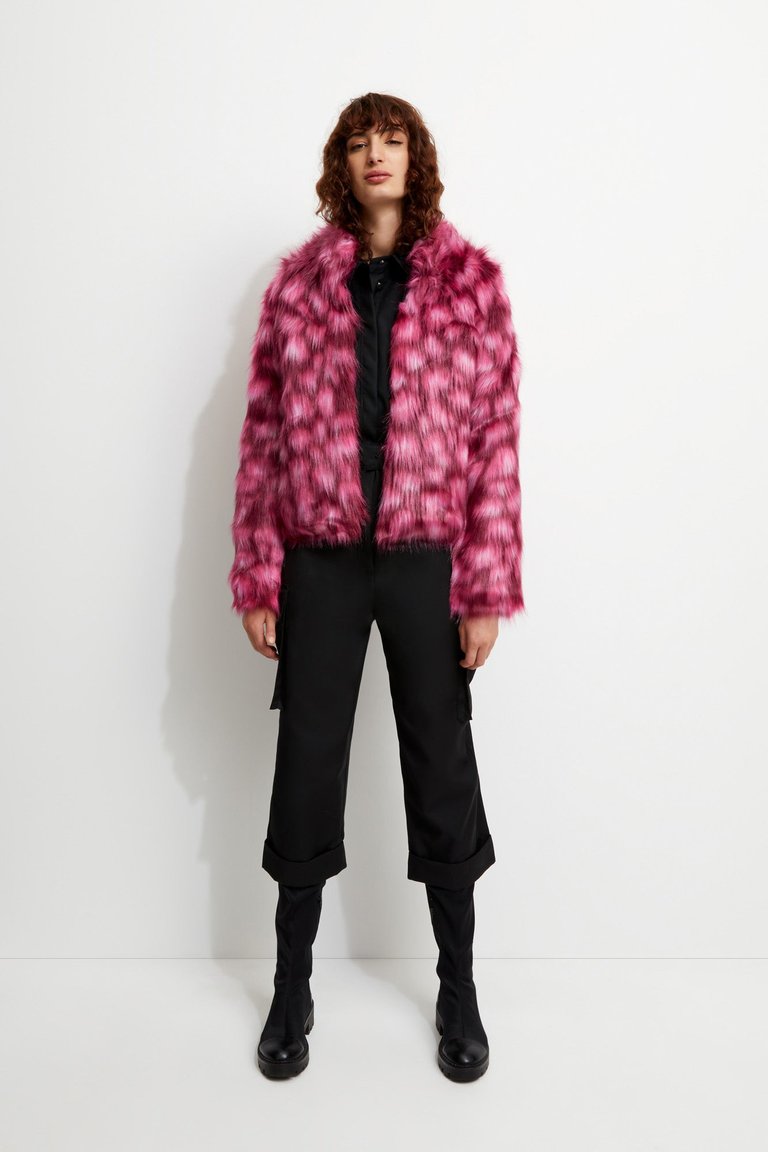 Glow Jacket - Pink Leopard