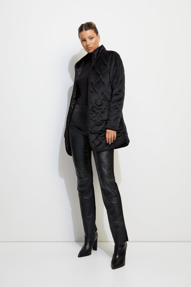 Moon Shadow Coat - Black