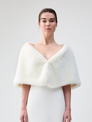 Yasmine Wrap In Blanc - Blanc