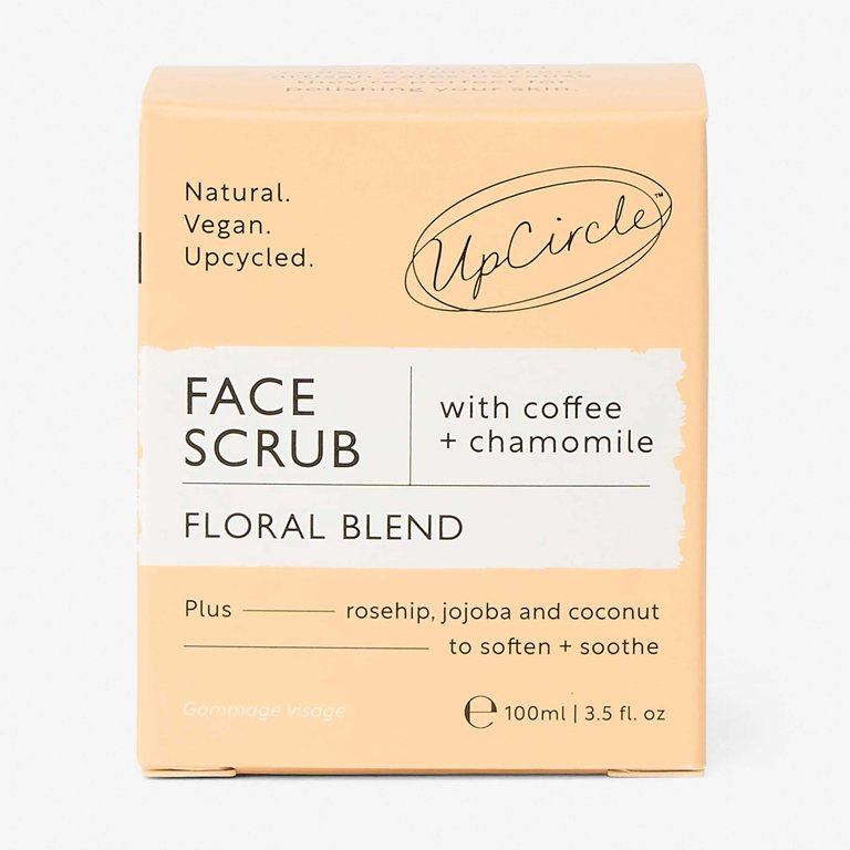 Coffee Face Scrub Floral Blend