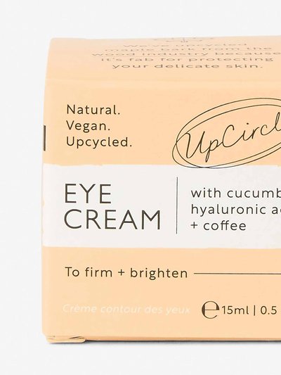 UpCircle Eye Cream with Hyaluronic Acid and Coffee product