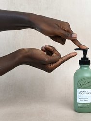 Hand + Body Wash With Lemongrass & Kiwi Water