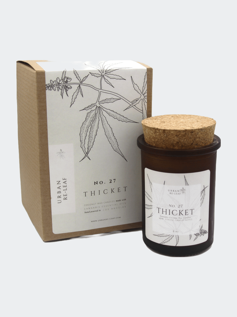 #27 Thicket Cannabis Coconut Wax Candle