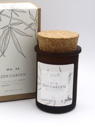 #36 Zen Garden Cannabis Coconut Wax Candle