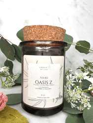 #61 Oasis Z -Breathe And Relax Candle Line- Limited Edition Taupe Jars