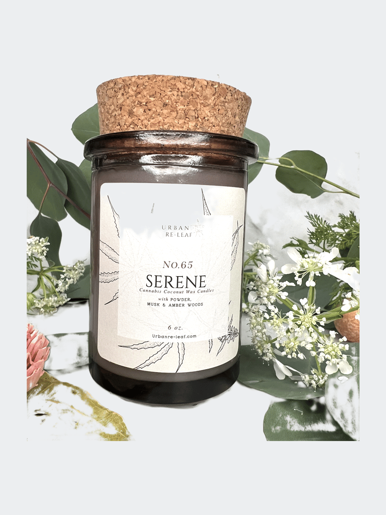 #65 Serene- Breathe And Relax Candle Line -Limited Edition Taupe Jars