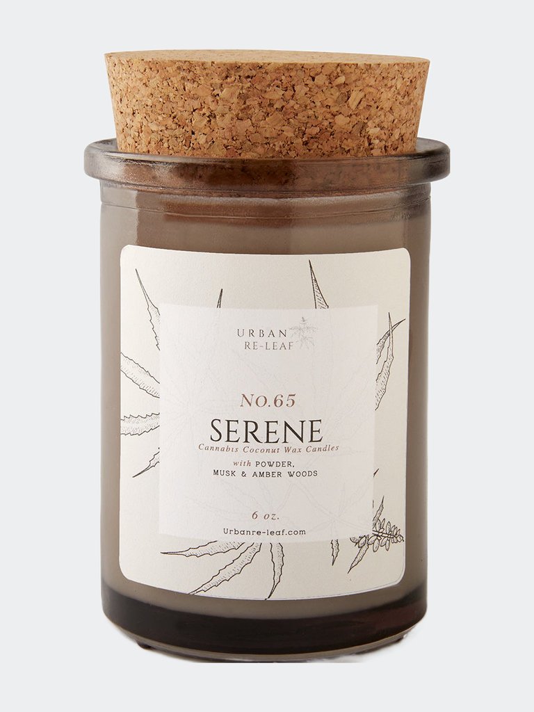 #65 Serene- Breathe And Relax Candle Line -Limited Edition Taupe Jars