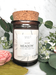 #69 Meadow - Breathe And Relax Candle Line- Limited Edition Taupe Jars