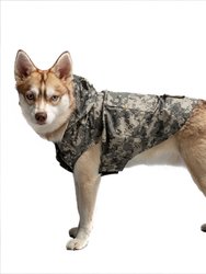 US Army Packable Dog Raincoat