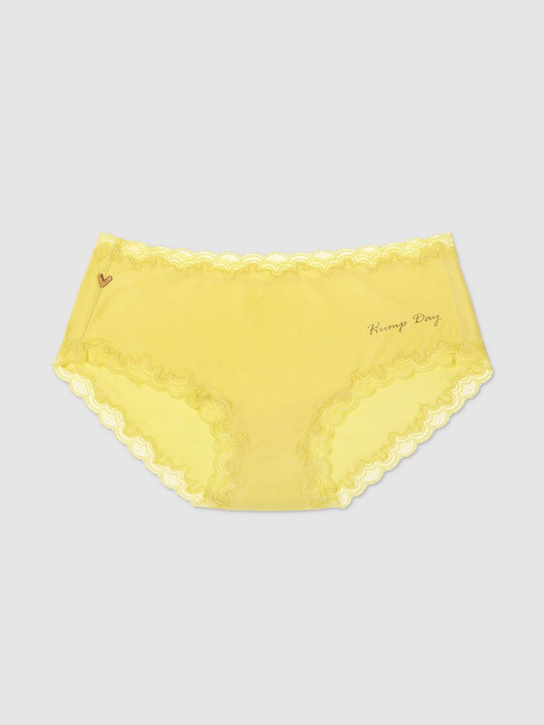 Soft Silks Days of the Week - Hump Day in Lemon Zest