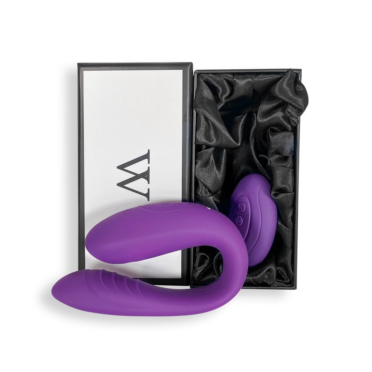 C-Shaped Vibrator Lua - Purple