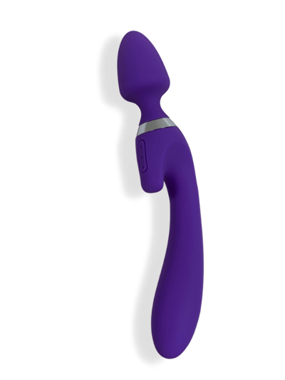 V For Vibes Dual-Head, Magic Wand Vibrator, Dildo Vesta - Purple product