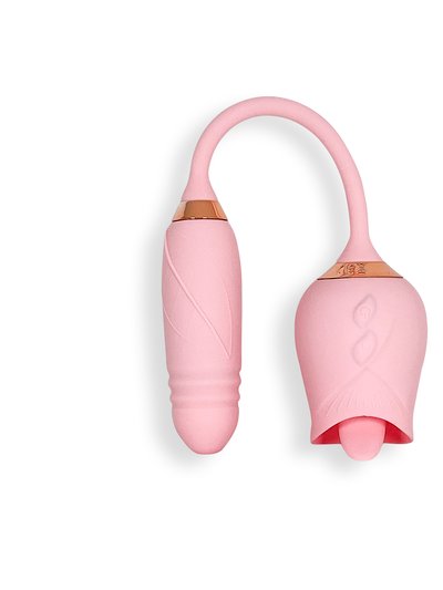 V For Vibes Dual Rosebud Vibrator Levana - Pink product