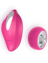 Remote-controlled Vibrating Panties Rosmerta - Pink - Pink