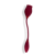 Rose Dual Vibrator, Rose Toy Daphne - Red
