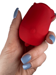 Rose Tongue Vibrator Mania - Red