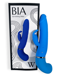 The Best Ejaculating Dildo And Vibrator Bia - Blue - Blue