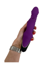 Thrusting Vibrator, Thrusting Dildo Aphrodite - Purple